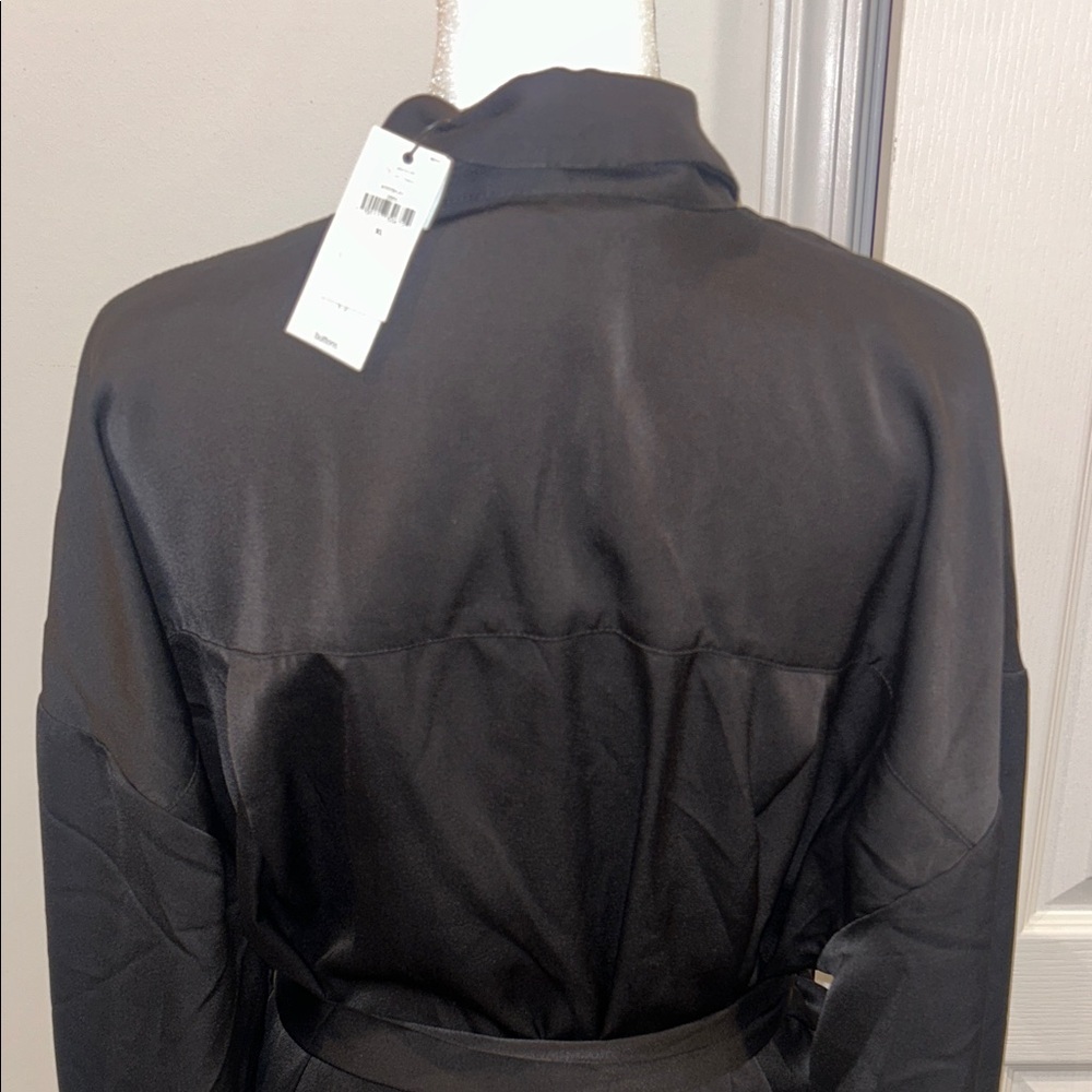 Banana Republic black  Shirt Midi Dress - Picture 8 of 12